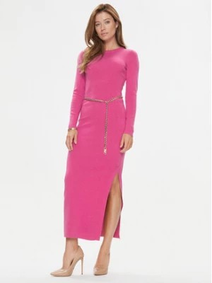 Zdjęcie produktu MICHAEL Michael Kors Sukienka dzianinowa MF381UN4VR Różowy Slim Fit