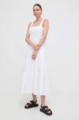 Zdjęcie produktu MICHAEL Michael Kors sukienka kolor biały midi rozkloszowana