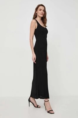 Zdjęcie produktu MICHAEL Michael Kors sukienka kolor czarny maxi rozkloszowana