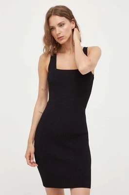 Zdjęcie produktu MICHAEL Michael Kors sukienka kolor czarny mini dopasowana