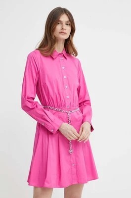 Zdjęcie produktu MICHAEL Michael Kors sukienka kolor fioletowy mini rozkloszowana