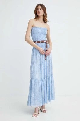 Zdjęcie produktu MICHAEL Michael Kors sukienka kolor niebieski maxi rozkloszowana