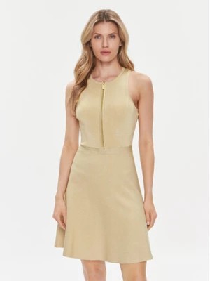 Zdjęcie produktu MICHAEL Michael Kors Sukienka letnia MR4826JAFB Złoty Slim Fit