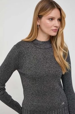 Zdjęcie produktu MICHAEL Michael Kors sweter damski kolor czarny z półgolfem