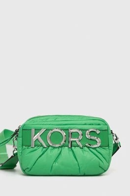 Zdjęcie produktu MICHAEL Michael Kors torebka skórzana kolor zielony