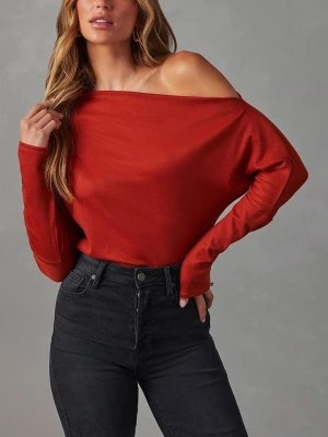 Zdjęcie produktu Milan Kiss Bluzka w kolorze rdzawoczerwonym rozmiar: S
