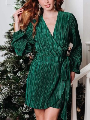 Zdjęcie produktu Milan Kiss Sukienka w kolorze zielonym rozmiar: XL