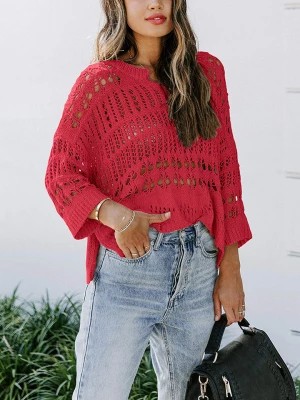 Zdjęcie produktu Milan Kiss Sweter w kolorze czerwonym rozmiar: XL