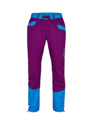 Zdjęcie produktu MILO Spodnie funkcyjne "Kulti" w kolorze fioletowo-błękitnym rozmiar: S