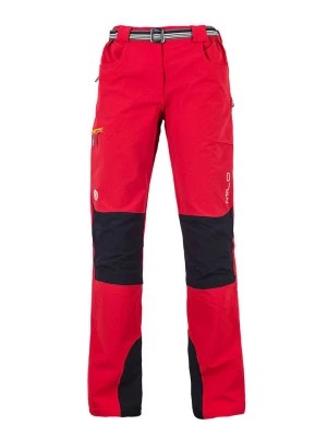 Zdjęcie produktu MILO Spodnie funkcyjne w kolorze czerwono-czarnym rozmiar: XXL