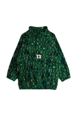 Zdjęcie produktu Mini Rodini bluza dziecięca kolor zielony wzorzysta