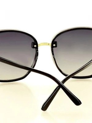 Zdjęcie produktu Minimalistyczne okulary przeciwsłoneczne MAZZINI GLAMOUR czarny Merg