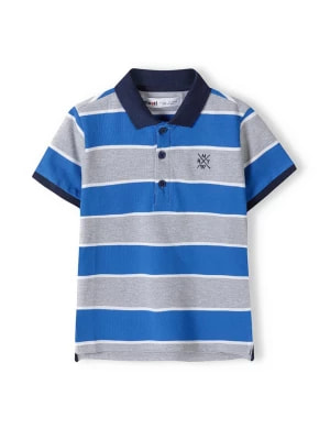 Zdjęcie produktu Minoti Koszulka polo w kolorze niebieskim rozmiar: 110/116