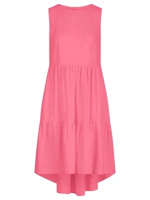 Zdjęcie produktu mint & mia Lniana sukienka w kolorze różowym rozmiar: 34
