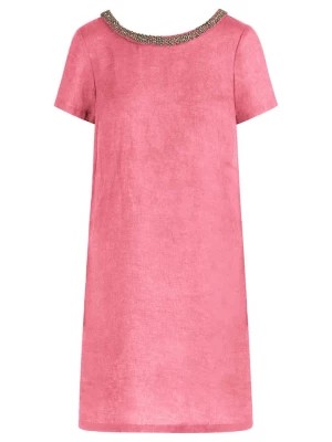 Zdjęcie produktu mint & mia Lniana sukienka w kolorze różowym rozmiar: 36