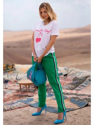 Zdjęcie produktu miss goodlife Spodnie w kolorze zielonym rozmiar: XL