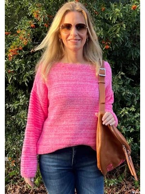 Zdjęcie produktu miss goodlife Sweter w kolorze różowym rozmiar: XS