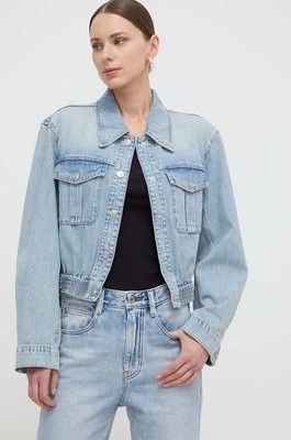 Zdjęcie produktu Miss Sixty kurtka jeansowa damska kolor niebieski przejściowa