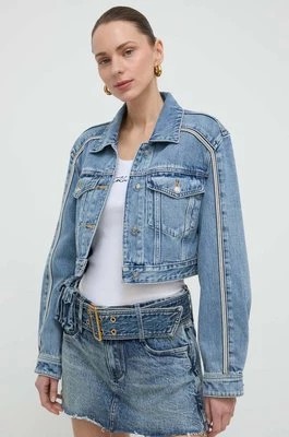 Zdjęcie produktu Miss Sixty kurtka jeansowa damska kolor niebieski przejściowa
