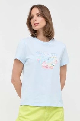 Zdjęcie produktu Miss Sixty t-shirt damski kolor niebieski