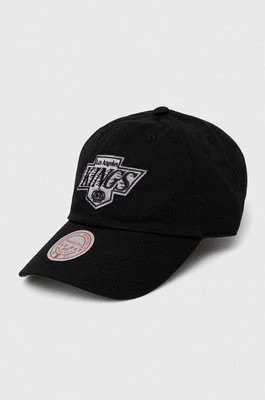 Zdjęcie produktu Mitchell&Ness czapka z daszkiem bawełniana Los Angeles Kings kolor czarny z aplikacją