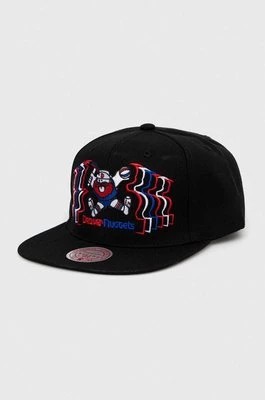 Zdjęcie produktu Mitchell&Ness czapka z daszkiem Denver Nuggets kolor czarny z aplikacją