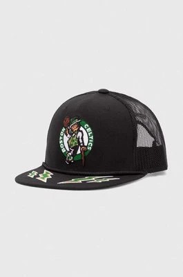 Zdjęcie produktu Mitchell&Ness czapka z daszkiem NBA BOSTON CELTICS kolor czarny z aplikacją