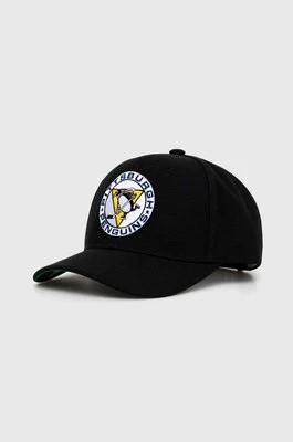 Zdjęcie produktu Mitchell&Ness czapka z daszkiem NHL PITTSBURGH PENGUINS kolor czarny z aplikacją