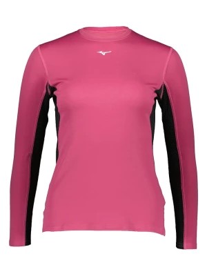 Zdjęcie produktu Mizuno Koszulka funkcyjna "Mid Weight Crew" w kolorze różowym rozmiar: S