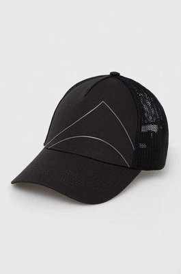 Zdjęcie produktu Montane czapka z daszkiem Basecamp Logo kolor czarny z nadrukiem HBCLC15