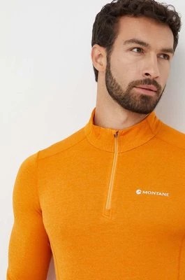 Zdjęcie produktu Montane longsleeve funkcyjny Dart Zip kolor pomarańczowy MDRZN