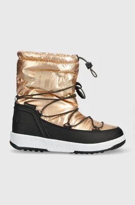 Zdjęcie produktu Moon Boot śniegowce dziecięce JR Girl Boot Met kolor złoty
