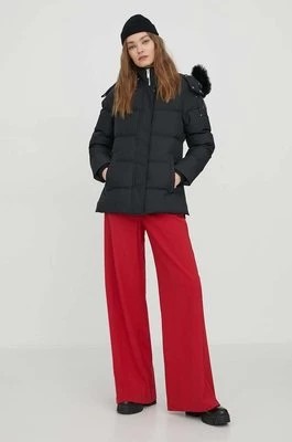 Zdjęcie produktu MOOSE KNUCKLES kurtka puchowa damska kolor czarny zimowa
