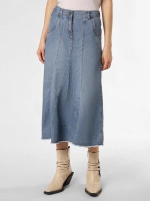 Zdjęcie produktu More & More Dżinsowa spódnica damska Kobiety Jeansy niebieski jednolity,