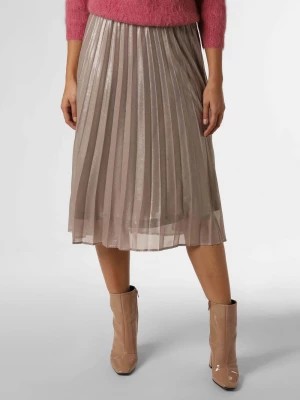 Zdjęcie produktu More & More Spódnica damska Kobiety Szyfon beżowy|złoty jednolity,