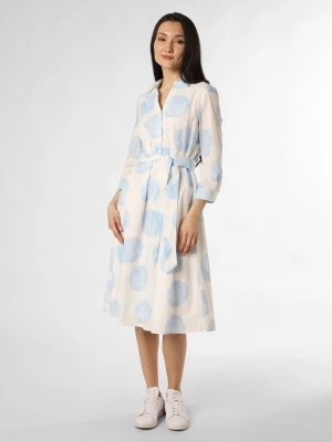 Zdjęcie produktu More & More Sukienka damska Kobiety Bawełna niebieski|biały w kropki,