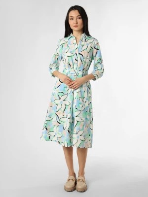 Zdjęcie produktu More & More Sukienka damska Kobiety Bawełna niebieski|zielony|czarny|biały wzorzysty,