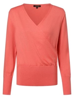 Zdjęcie produktu More & More Sweter damski Kobiety pomarańczowy|różowy jednolity,
