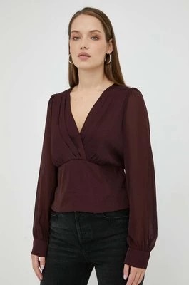 Zdjęcie produktu Morgan bluzka damska kolor bordowy gładka