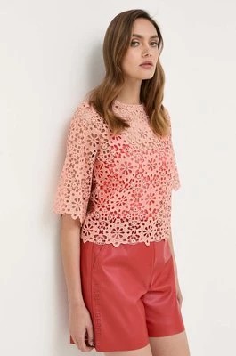 Zdjęcie produktu Morgan bluzka damska kolor pomarańczowy gładka