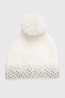 Zdjęcie produktu Morgan czapka kolor biały z grubej dzianiny