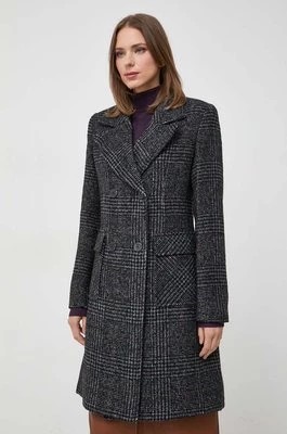 Zdjęcie produktu Morgan płaszcz z domieszką wełny kolor szary przejściowy dwurzędowy