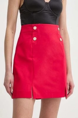 Zdjęcie produktu Morgan spódnica JEON kolor różowy mini prosta JEON