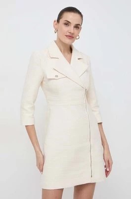 Zdjęcie produktu Morgan sukienka kolor beżowy mini dopasowana