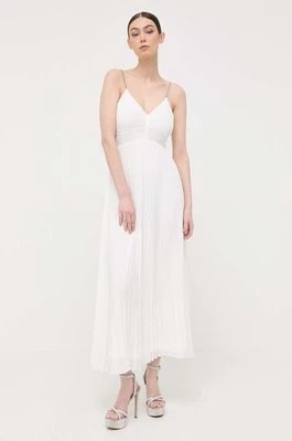 Zdjęcie produktu Morgan sukienka kolor biały maxi rozkloszowana