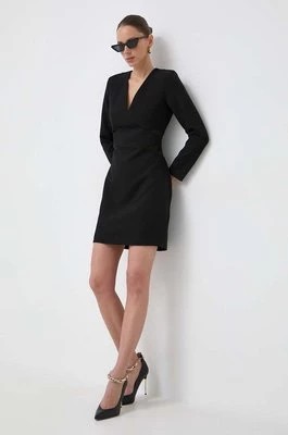 Zdjęcie produktu Morgan sukienka kolor czarny mini dopasowana