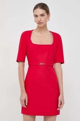 Zdjęcie produktu Morgan sukienka kolor czerwony mini rozkloszowana