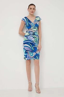 Zdjęcie produktu Morgan sukienka kolor niebieski mini dopasowana