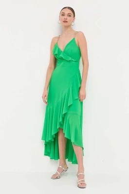 Zdjęcie produktu Morgan sukienka kolor zielony midi rozkloszowana