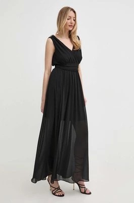 Zdjęcie produktu Morgan sukienka REPONS kolor czarny maxi rozkloszowana REPONS